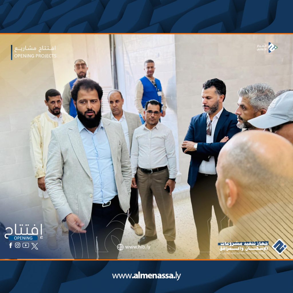 Extra 129 افتتاح مشاريع جديدة للمياه في سرت