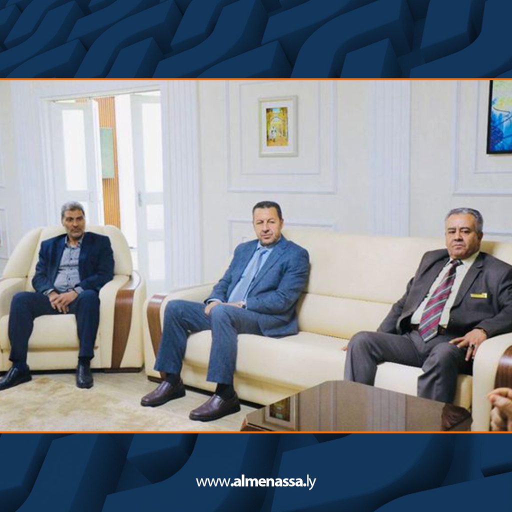 Extra 187 اللافي يزور الأكاديمية الليبية للدراسات العليا