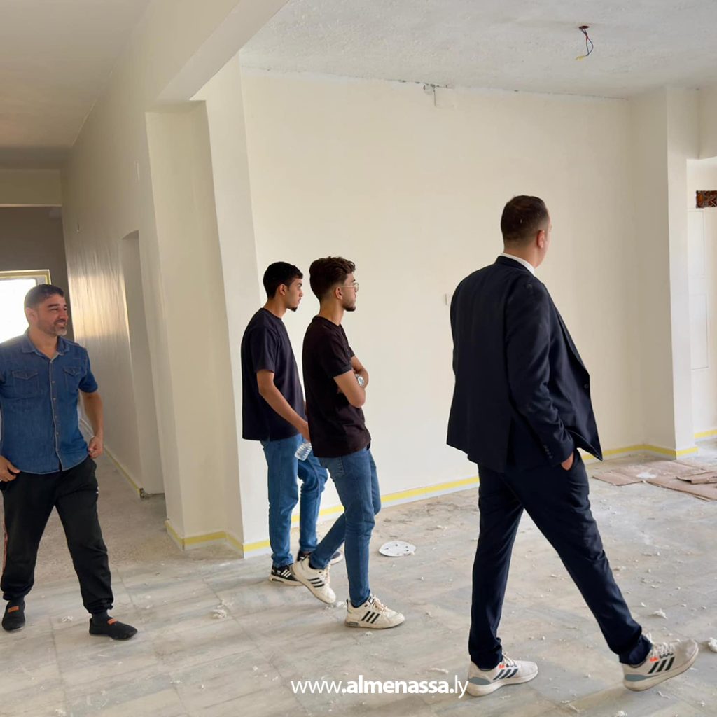 Extra 2 10 زيارة تفقدية لمركز رعاية وتنمية الشباب في بني وليد لمتابعة التجهيزات وتطوير الأنشطة