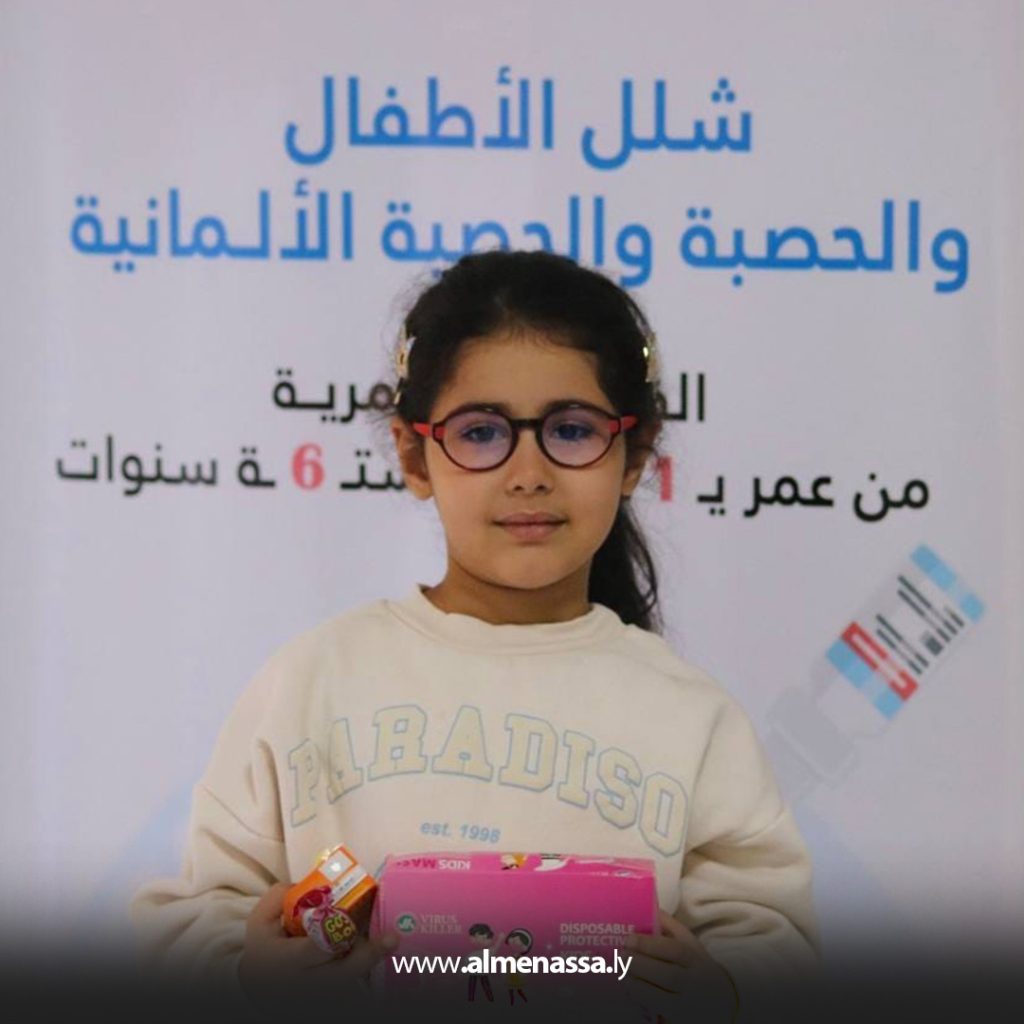 Extra 266 توزيع مطويات توعوية ضمن الحملة الوطنية للتطعيمات ضد شلل الأطفال والحصبة والحصبة الألمانية