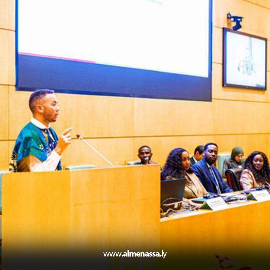 Extra 319 الزني يؤكد في أديس أبابا ضرورة تمكين الشباب وإيصال صوتهم لمراكز صنع القرار