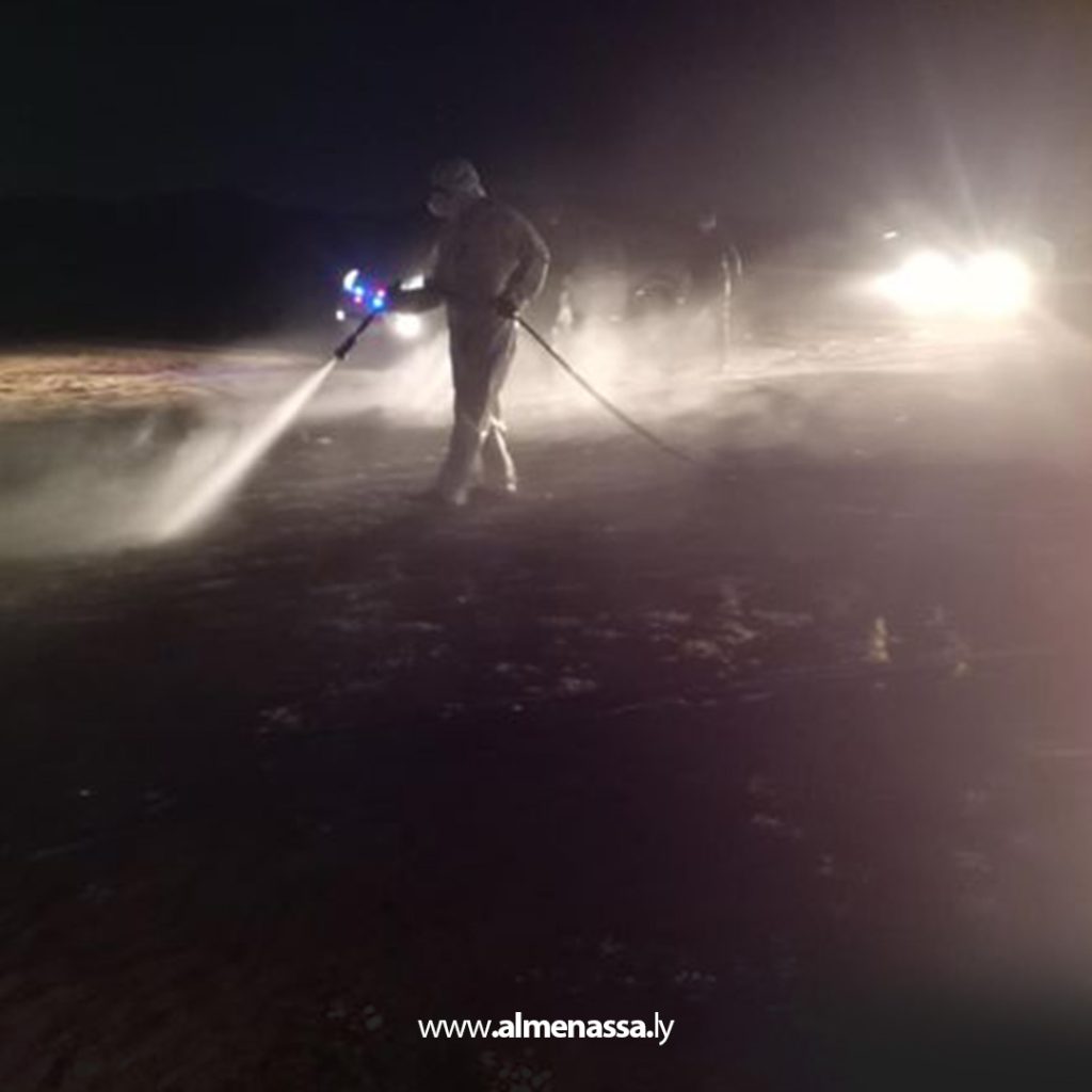 Extra 322 حملة رش وقائية شاملة في رقدالين