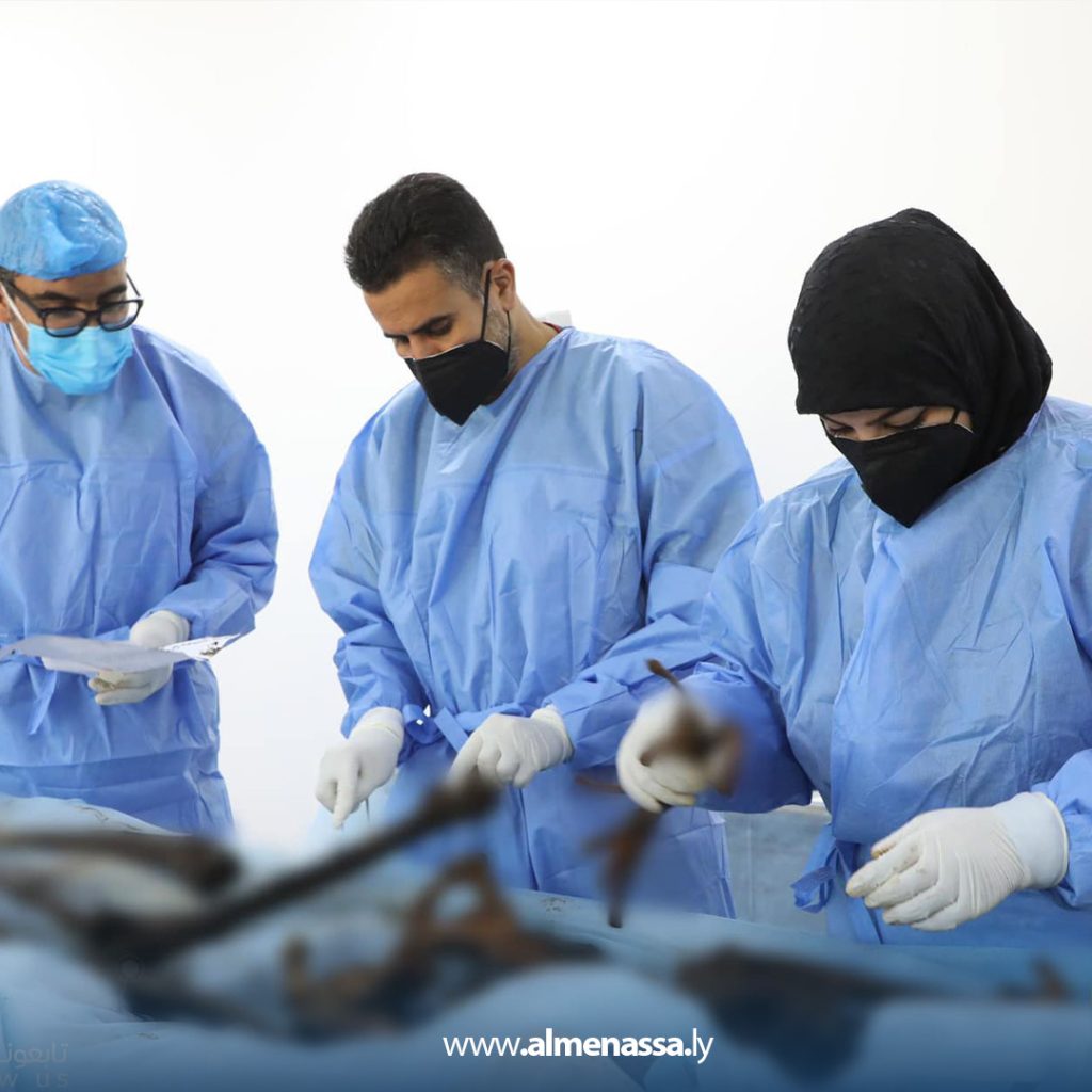 Extra 83 استخرج 13 جثمانًا من مقبرة بئر الأسطى ميلاد بتاجوراء