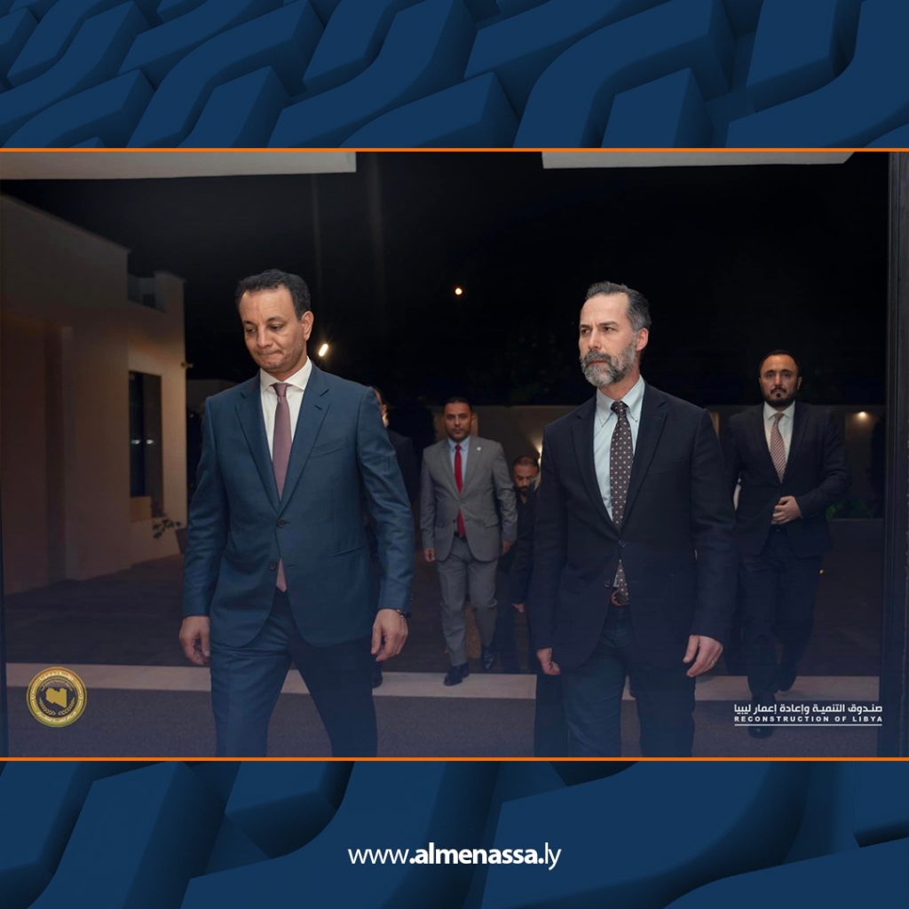 Extra 86 مدير عام صندوق التنمية وإعادة الاعمار يستقبل السفير التركي