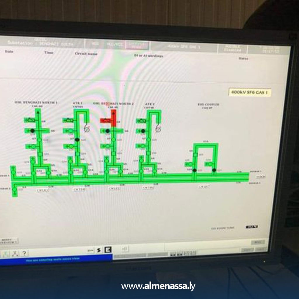 Extra1 9 شركة الكهرباء: شحن مشروع كوابل بوهديمة
