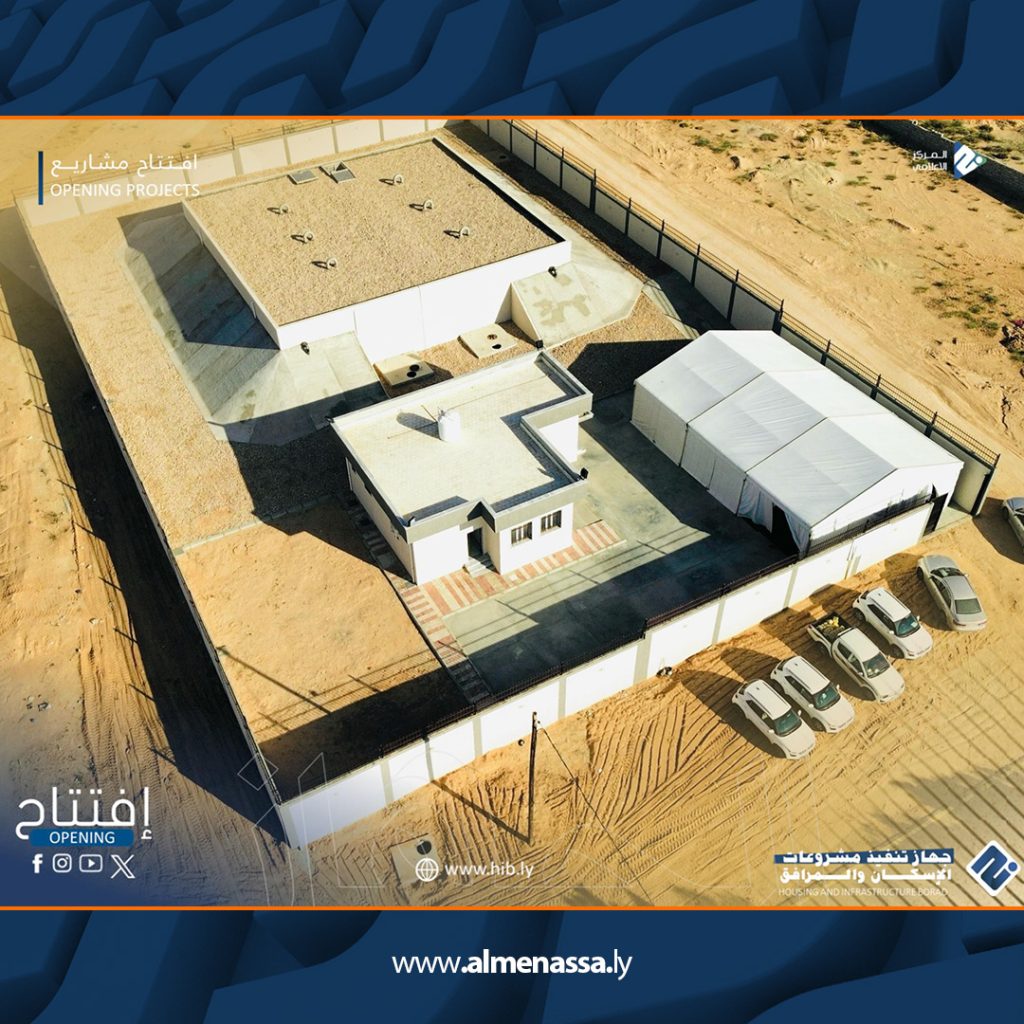 Extra2 135 افتتاح مشاريع جديدة للمياه في سرت