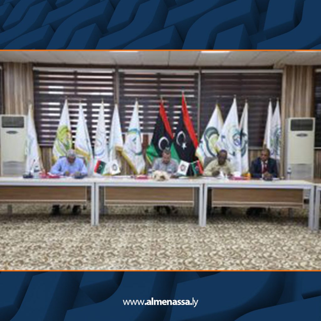 Extra2 165 رئاسة مجلس جامعة سبها تناقش الخطط الاستراتيجية للكليات
