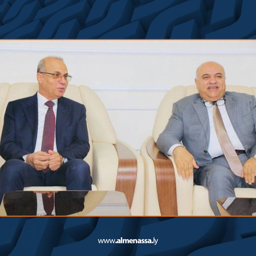 Extra2 196 اللافي يزور الأكاديمية الليبية للدراسات العليا