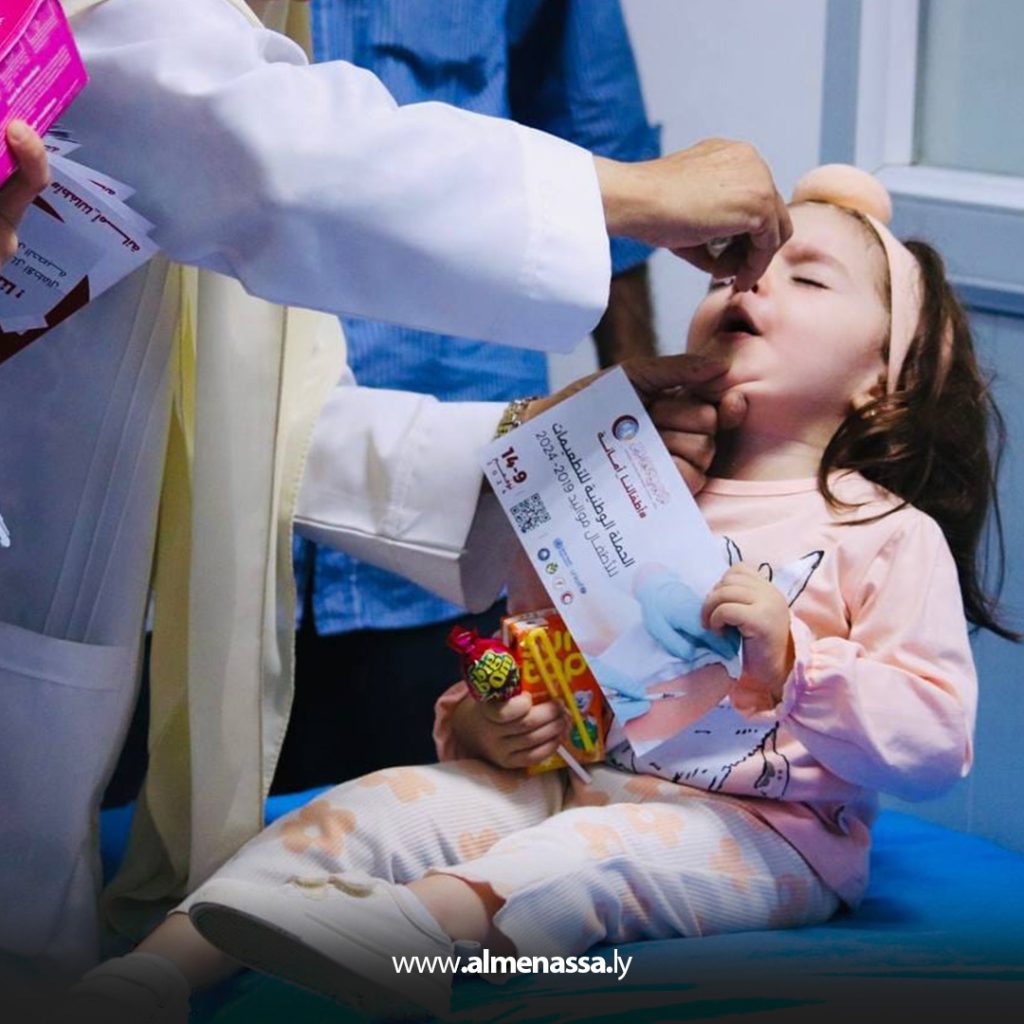 Extra2 269 توزيع مطويات توعوية ضمن الحملة الوطنية للتطعيمات ضد شلل الأطفال والحصبة والحصبة الألمانية
