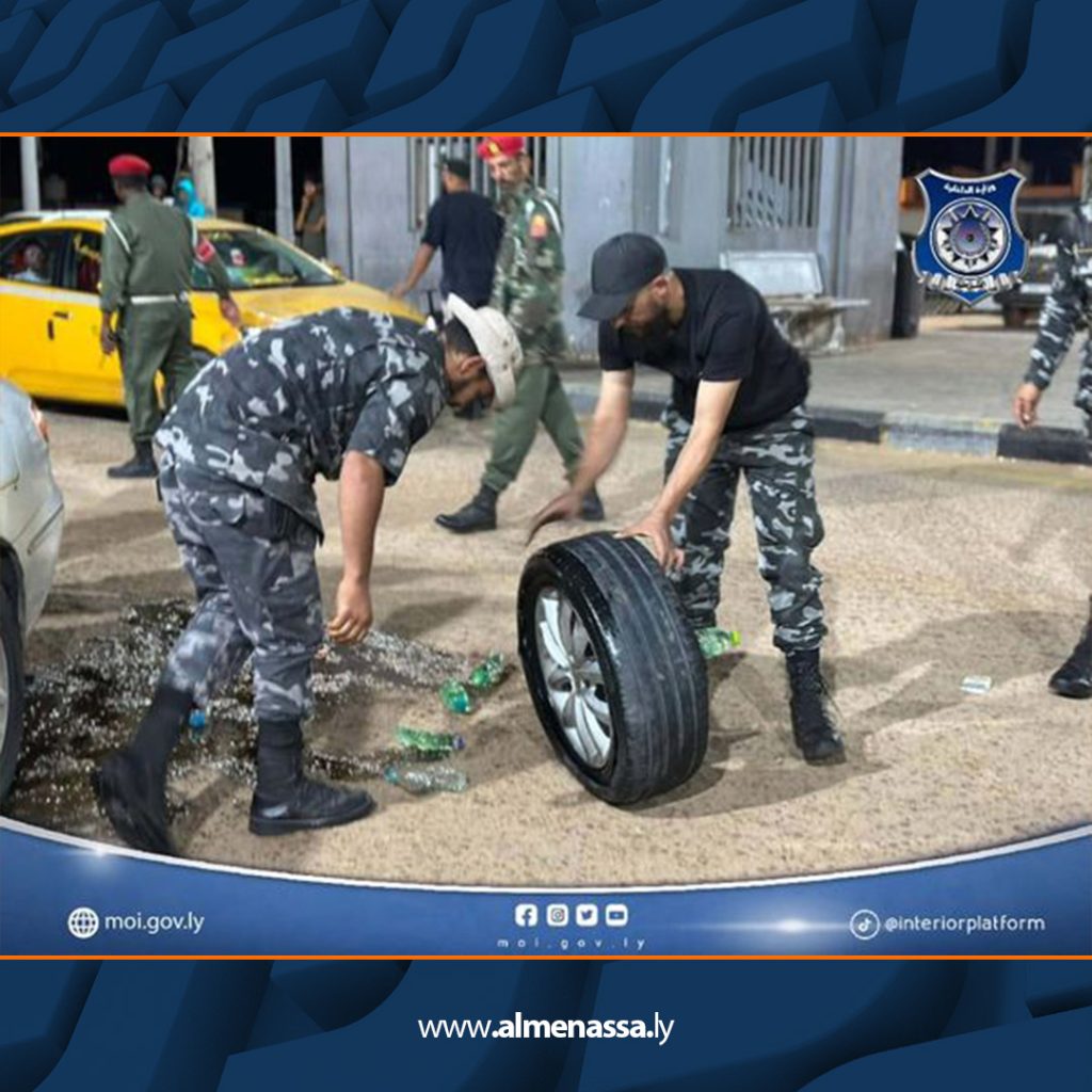 Extra2 3 وزارة الداخلية: ضبط كميات من السلع الممنوعة بمنفذ رأس إجدير