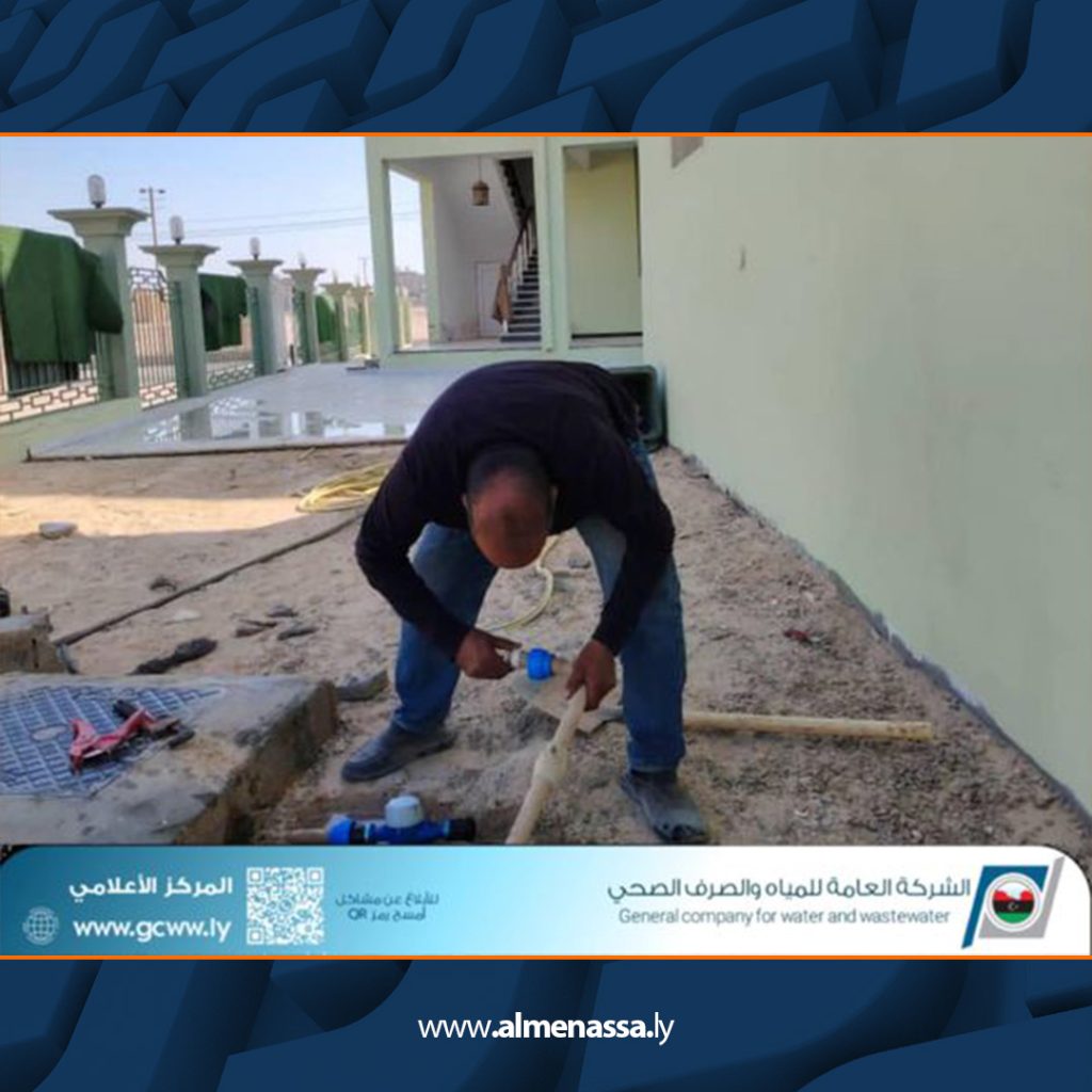 Extra2 52 تركيب عدادات استهلاك مياه بأوجلة