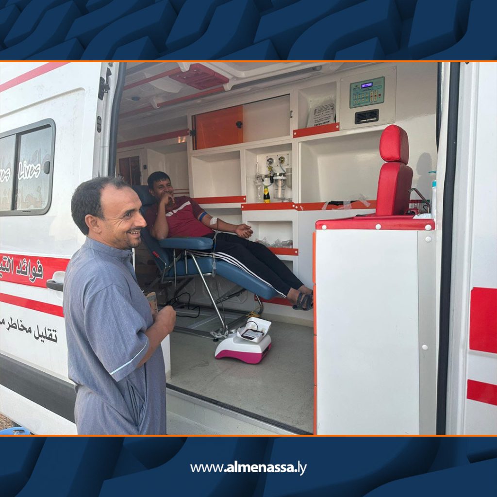Extra3 115 انطلاق حملة للتبرع بالدم بسرت