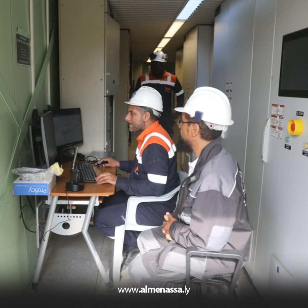 Extra3 116 الشركة العامة للكهرباء تدخل الوحدة الغازية الثانية بمحطة كهرباء الخمس على الشبكة العامة بقدرة 150 ميجاوات