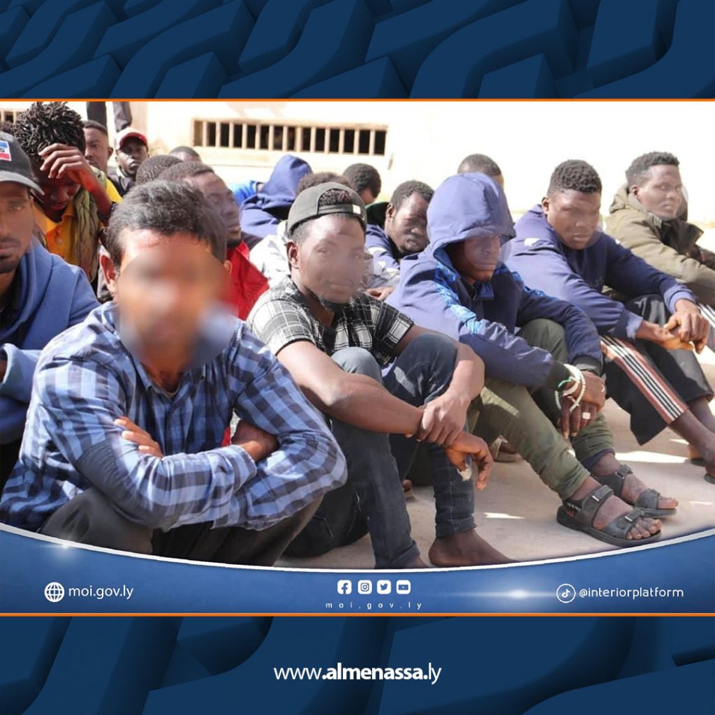 مديرية أمن صبراتة تنقل 100 مهاجر إلى طرابلس 1 Extra3 180
