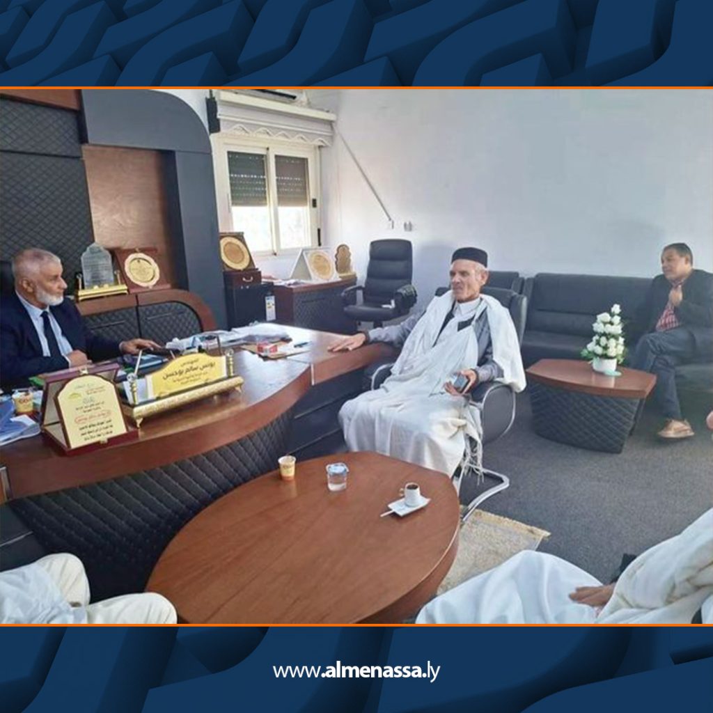 Extra3 182 وزارة الزراعة تبحث سبل تفعيل القطاع في بني وليد