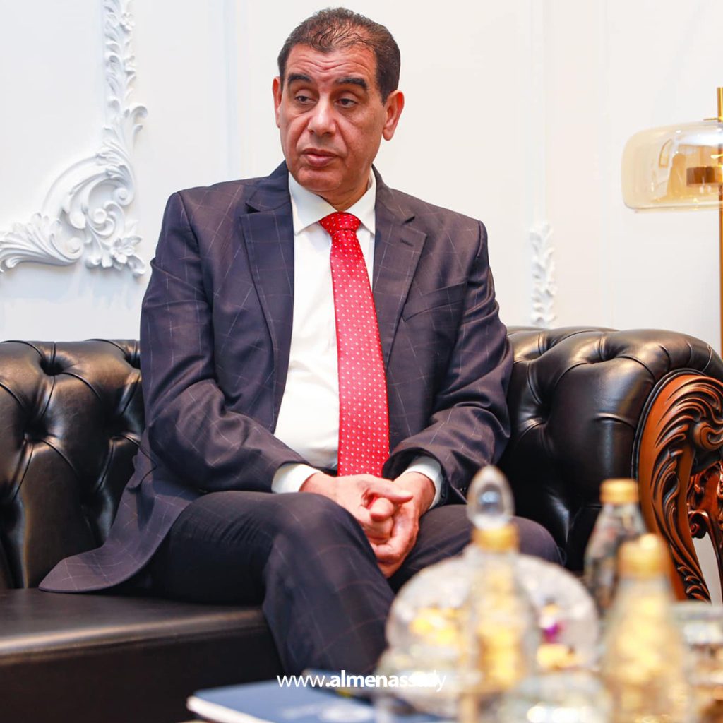 Extra3 39 القطراني يبحث سبل تحسين إمدادات المياه لمدينة المرج وضواحيها