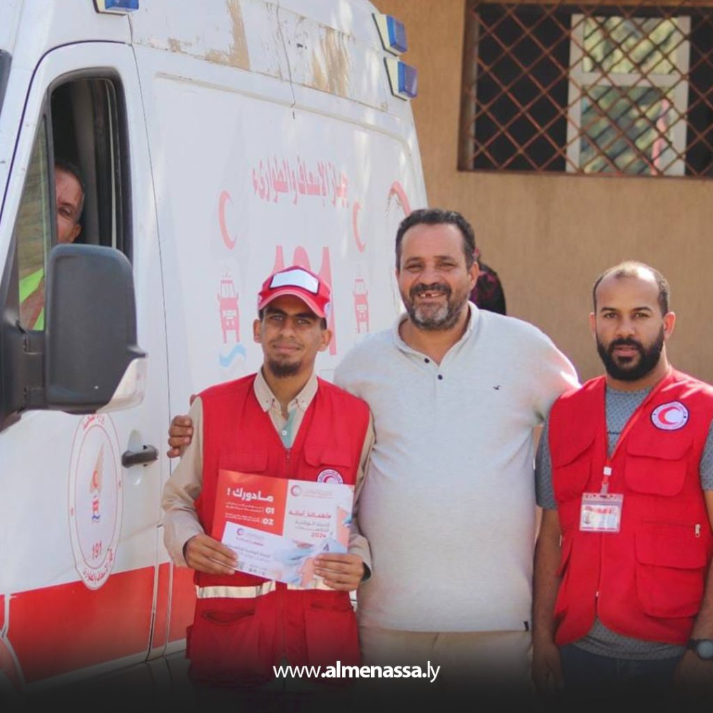 Extra4 124 توزيع مطويات توعوية ضمن الحملة الوطنية للتطعيمات ضد شلل الأطفال والحصبة والحصبة الألمانية
