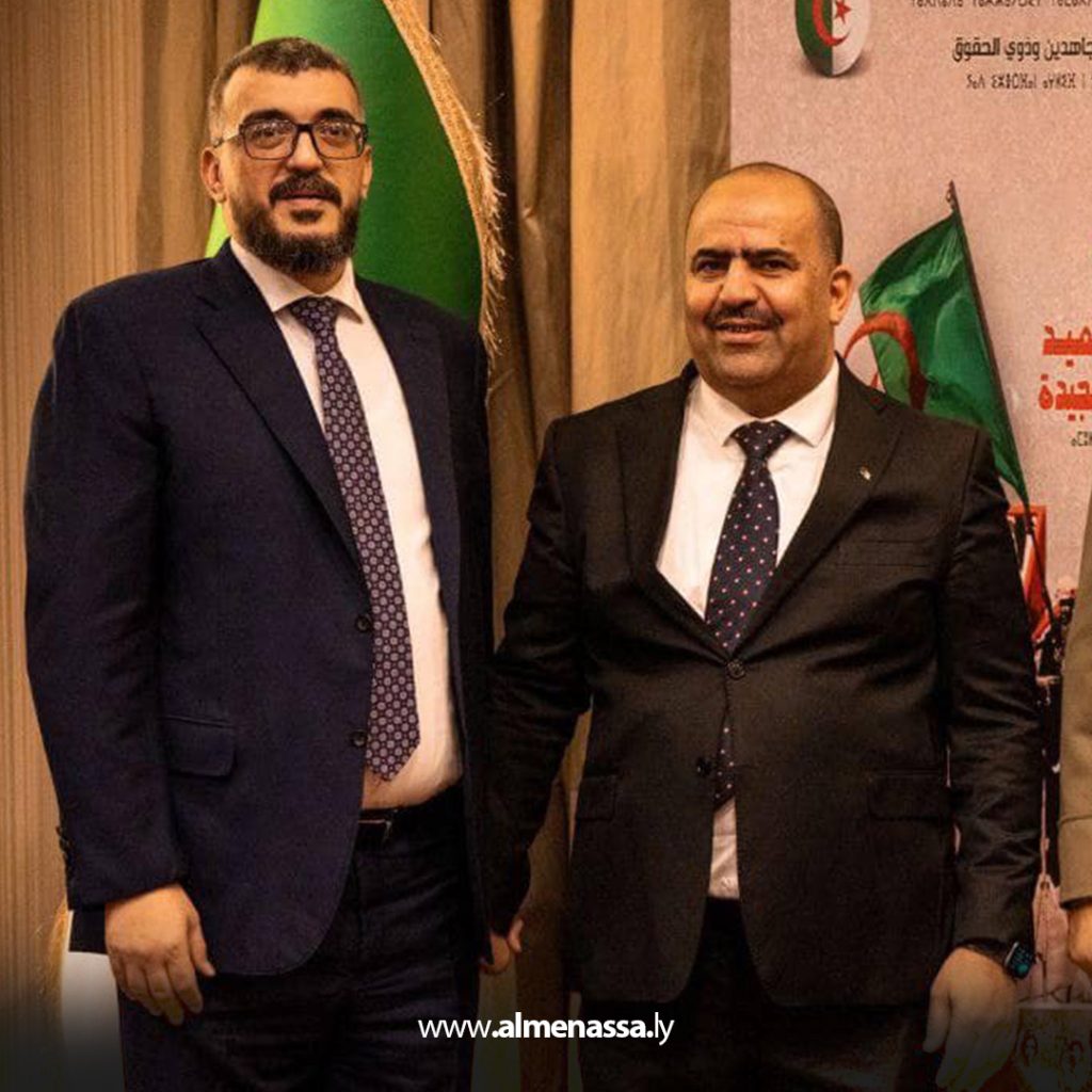 Extra4 16 التومي يحتفل بالثورة الجزائرية بمقر السفارة بطرابلس