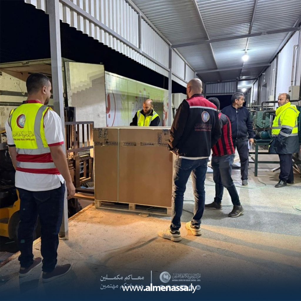 Extra4 38 وصول أولى شحنات تطعيمات الأطفال والانفلونزا الموسمية