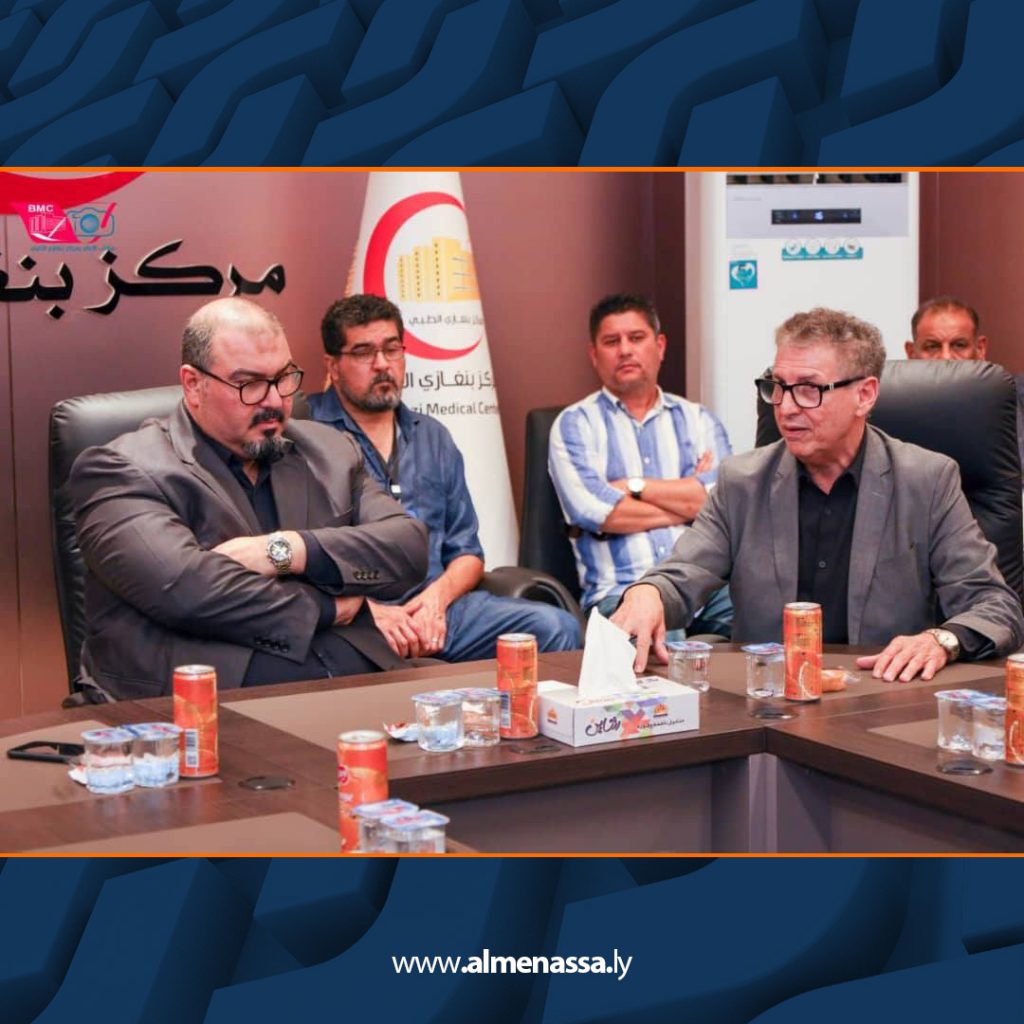 Extra4 49 مركز بنغازي الطبي يستقبل وفد منظمة " أدفانتس " الأمريكية