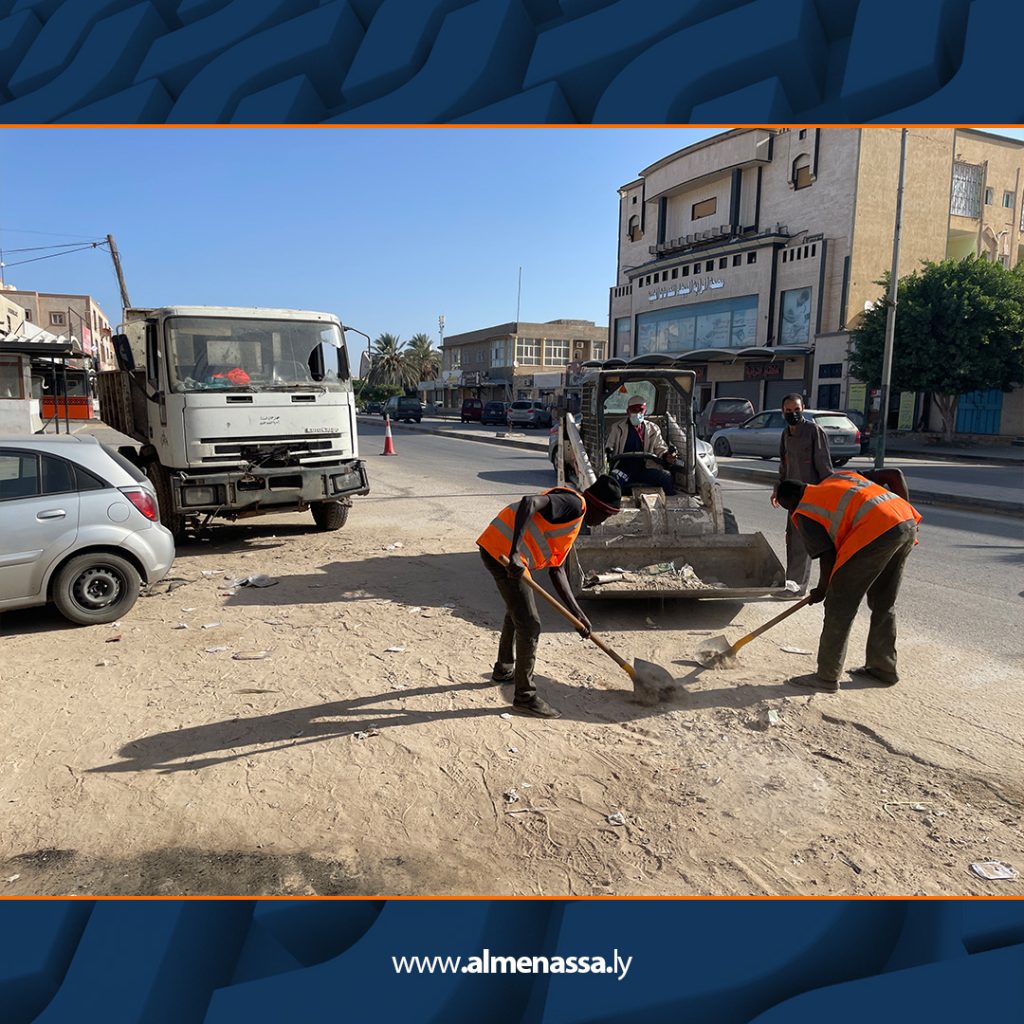 Extra5 44 حملة نظافة شاملة ببلدية العجيلات
