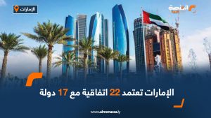 الامارات تعتمد 22 اتفاقية مع 17 دولة