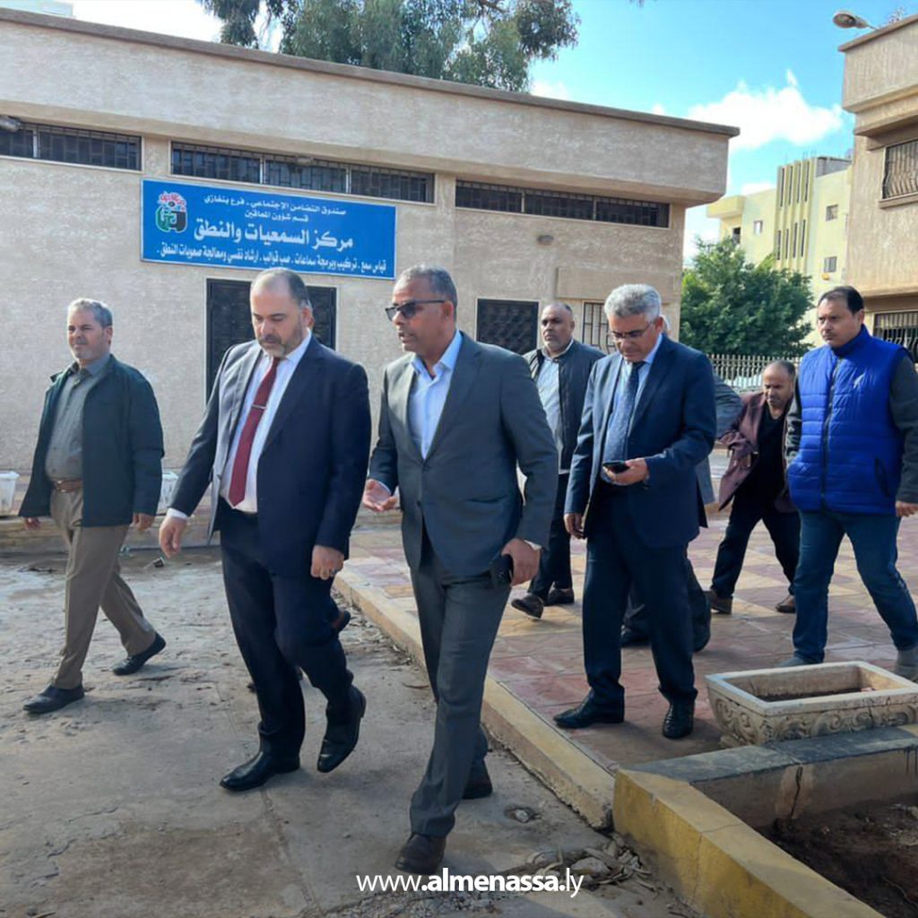 02 5 الجعيبي يطلع على جاهزية مركز شؤون المعاقين ويبحث تحسين الخدمات في بنغازي