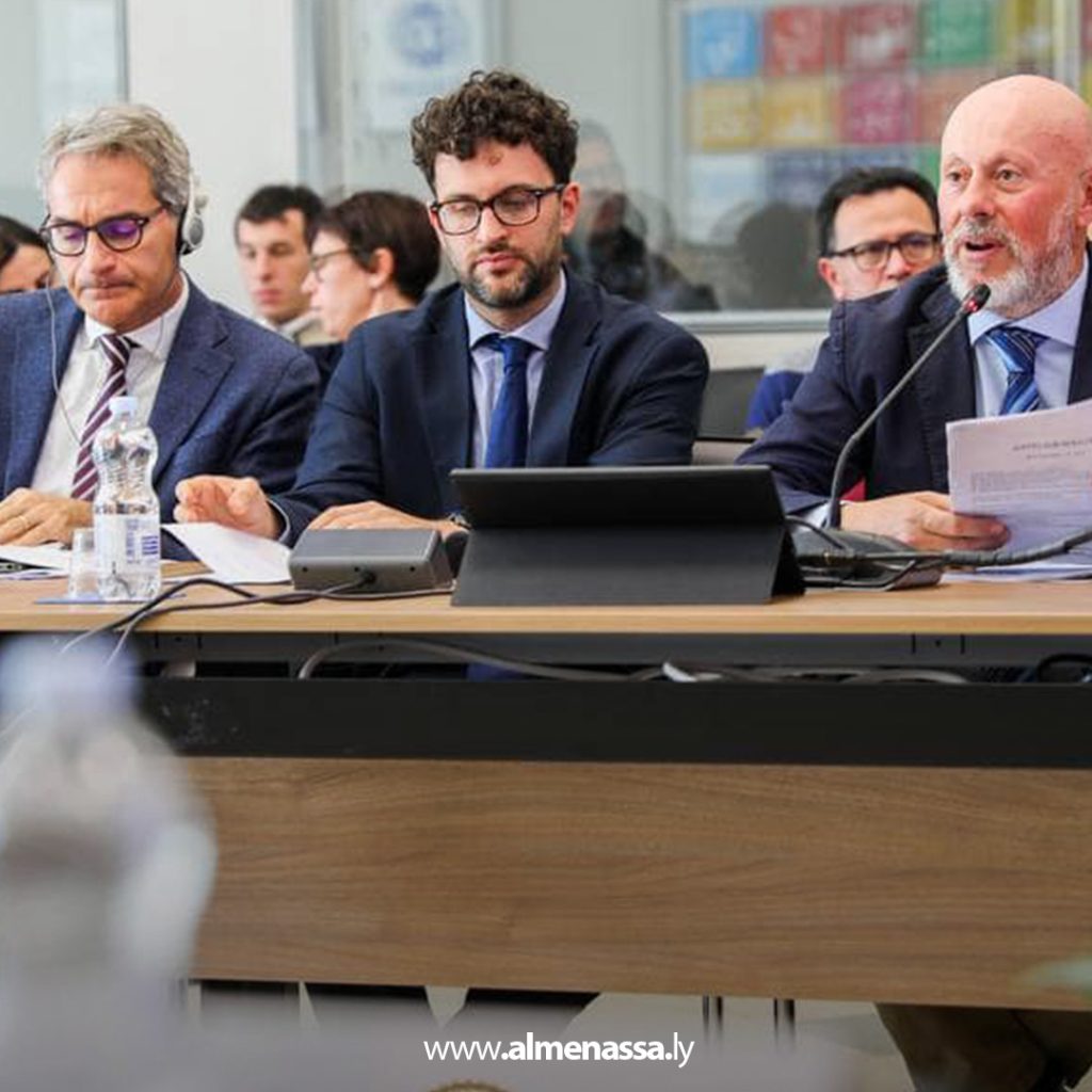 03 27 ليبيا تبحث مع معهد إيطالي تطوير المشاريع التنموية