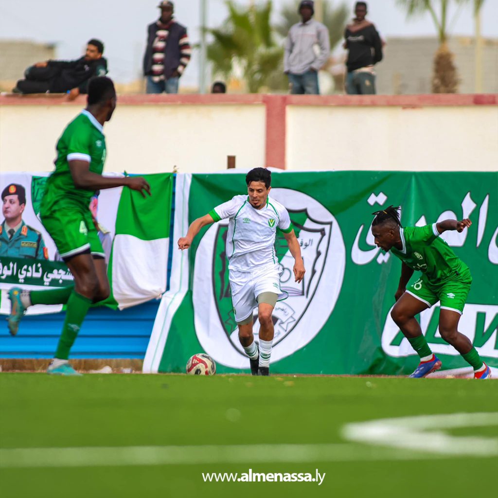 Extra 191 النصر يبدأ حملة الدفاع عن لقبه بالفوز على الوفاق اجدابيا في الدوري الليبي
