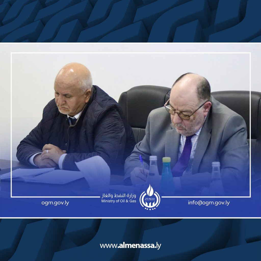 Extra 259 اجتماع ثلاثي بين وزارة النفط والغاز وجهاز الطاقات المتجددة ووفد ألماني لتعزيز التعاون المشترك