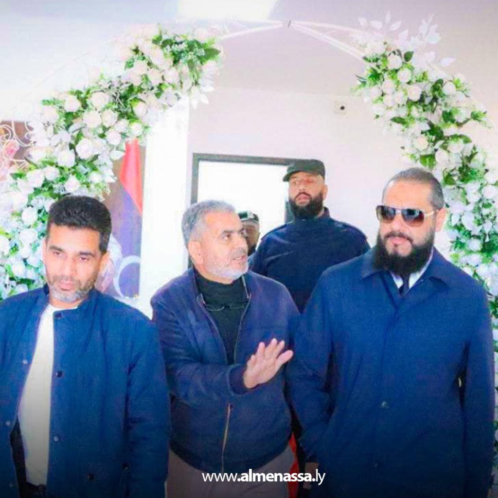 Extra 303 مدير أمن بنغازي يفتتح مركز شرطة قاريونس