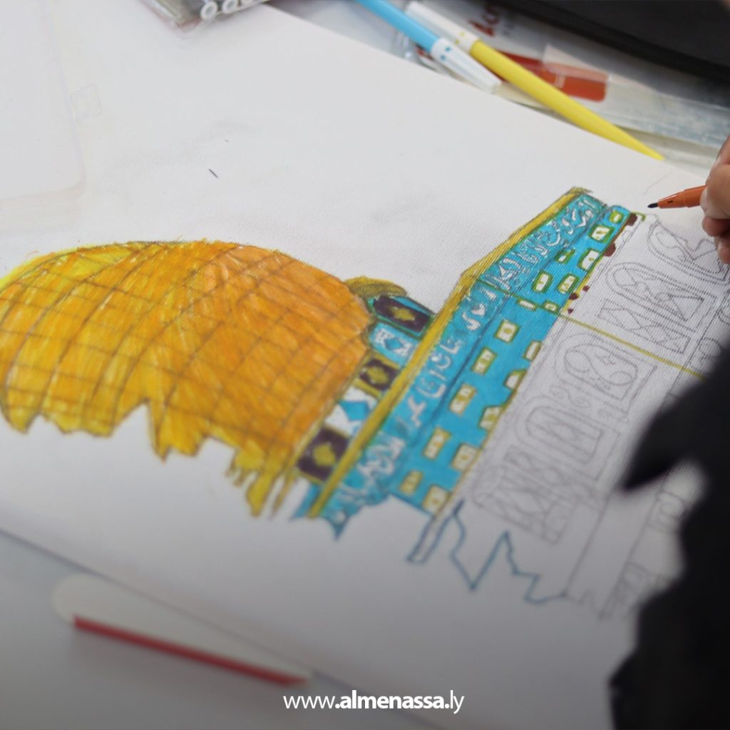 02 104 انطلاق مسابقة الرسم الفوري للتلاميذ في سرت