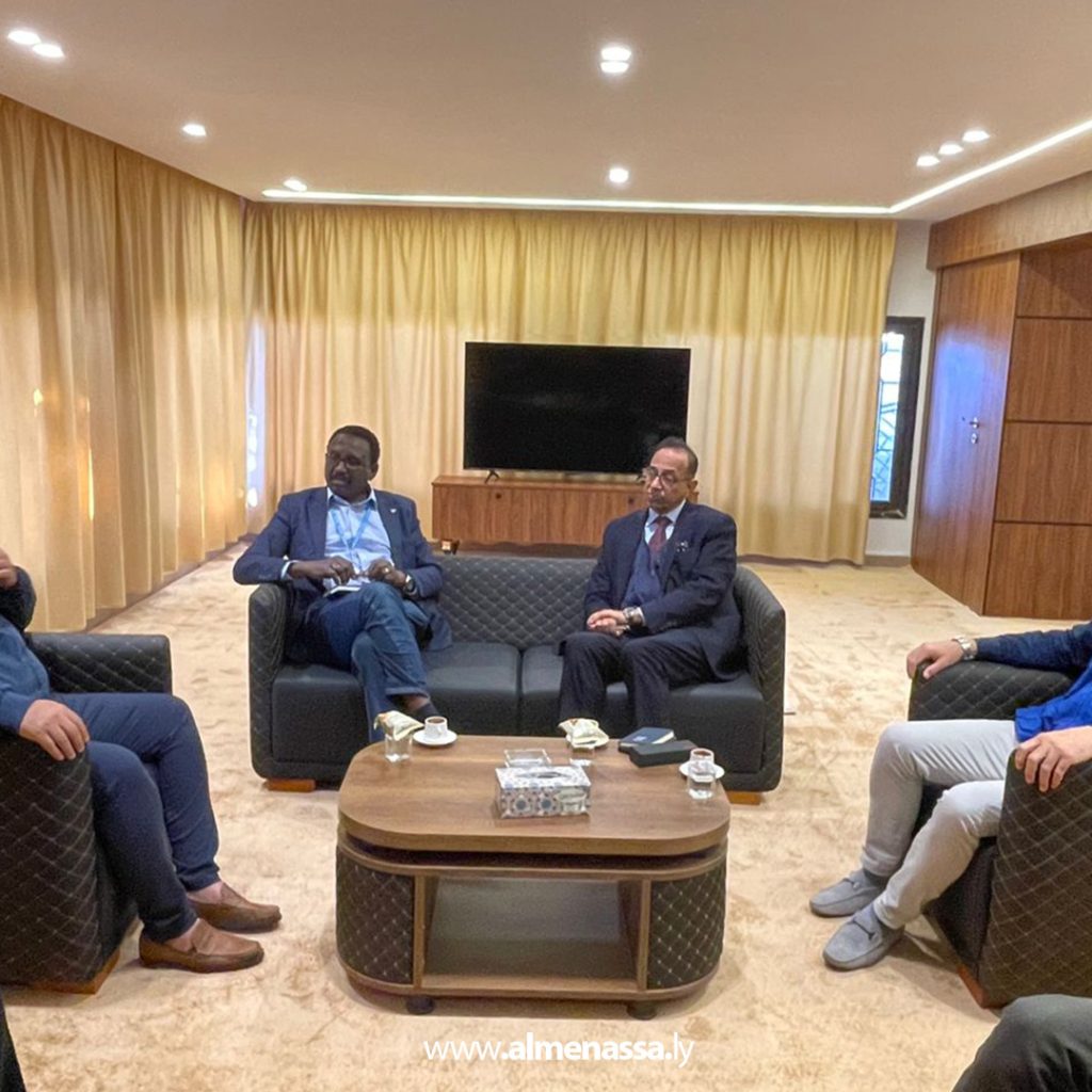 03 100 الهيئة الليبية للإغاثة وبرنامج الغذاء العالمي يبحثان سبل تطوير العمل الإنساني في ليبيا