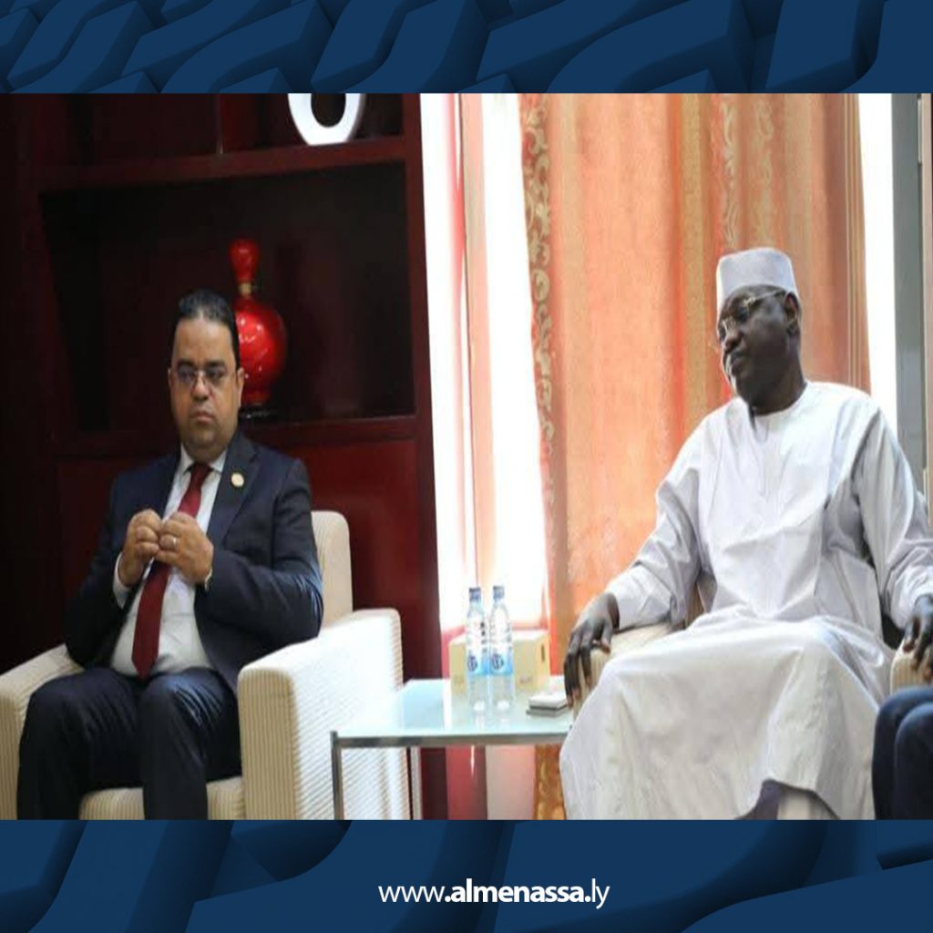 05 31 وزير العمل بحكومة الوحدة يلتقي نظيره التشادي لمناقشة تنفيذ مذكرة تنظيم تنقل العمالة