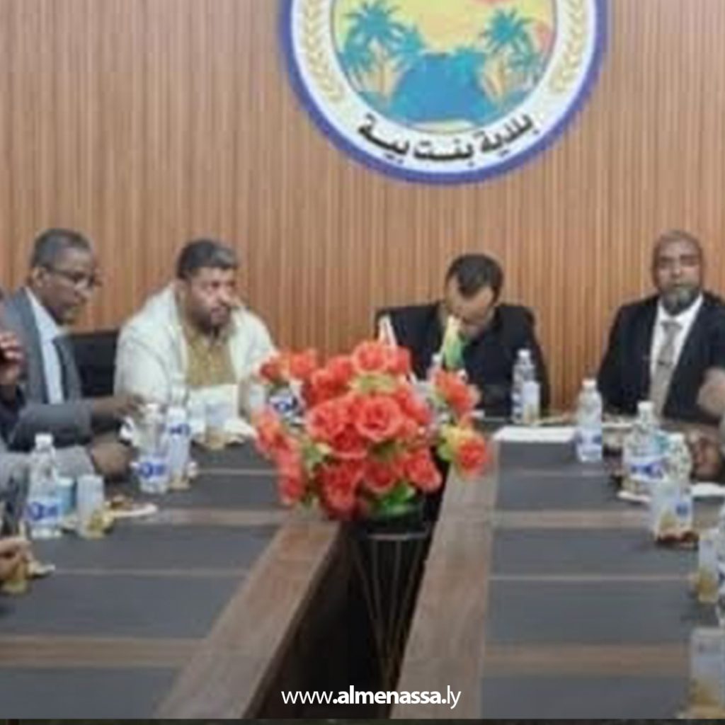 3 19 إتمام مراسم تسليم واستلام المجلس البلدي بنت بية