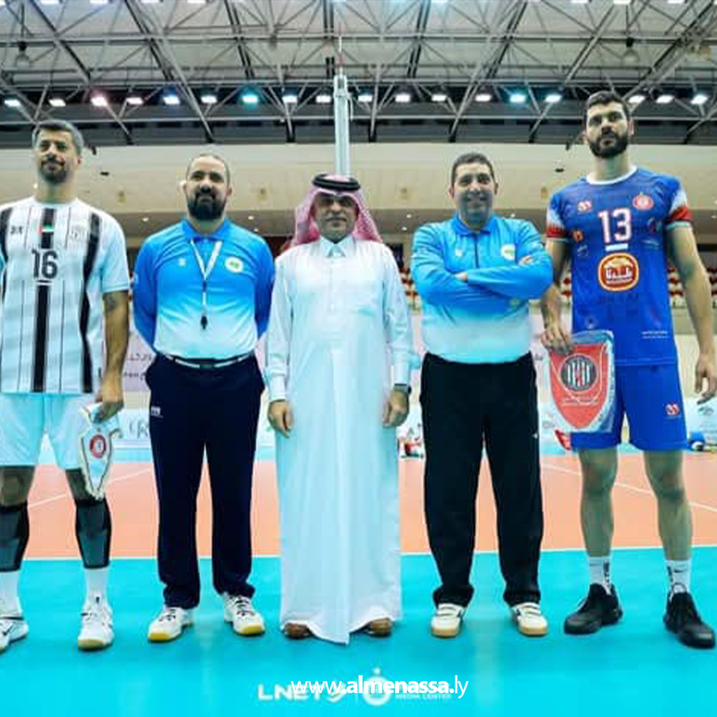 3 4 السويحلي يهزم الجزيرة الإماراتي ويتأهل لمباراة تحديد المركز الخامس في البطولة العربية للكرة الطائرة