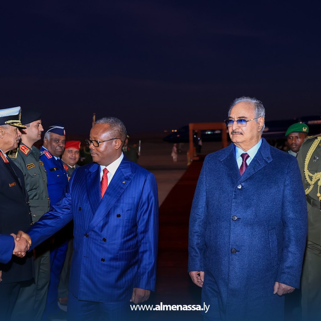 dgh 1 القائد العام يستقبل رئيس جمهورية غينيا بيساو في بنغازي لبحث آخر المستجدات الإقليمية والدور الأفريقي في الأزمة الليبية