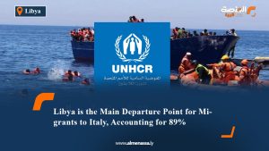 Libya is the Main Departure Point for Migrants to Italy, Accounting for 89%