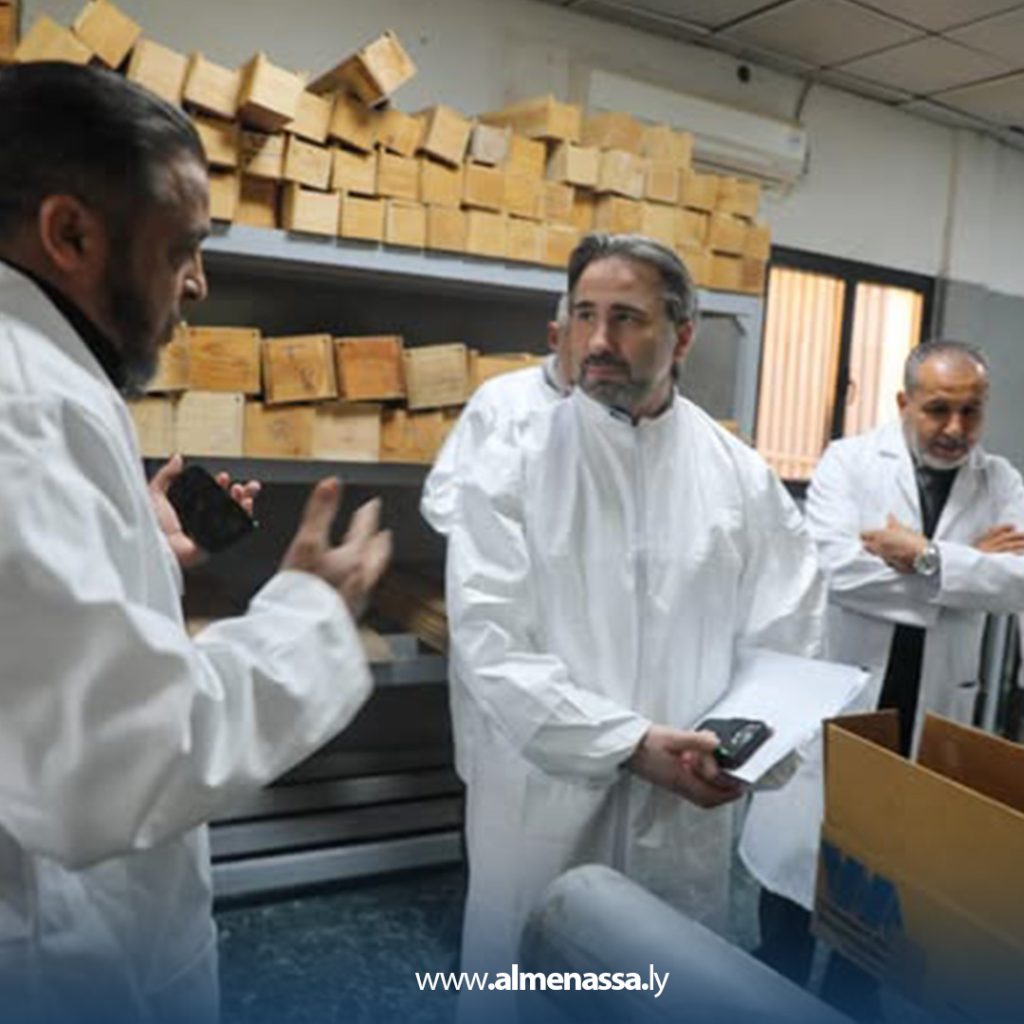 ex2t 5 مركز بحوث النفط يناقش التعاون مع شركة Core Laboratories الأمريكية
