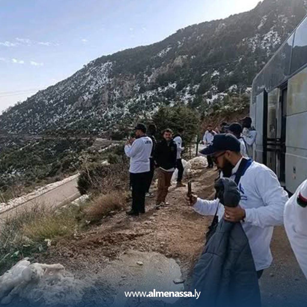 ext 22 وفد من المجالس الشبابية في رحلة استكشافية بجبال جرجرة الجزائرية