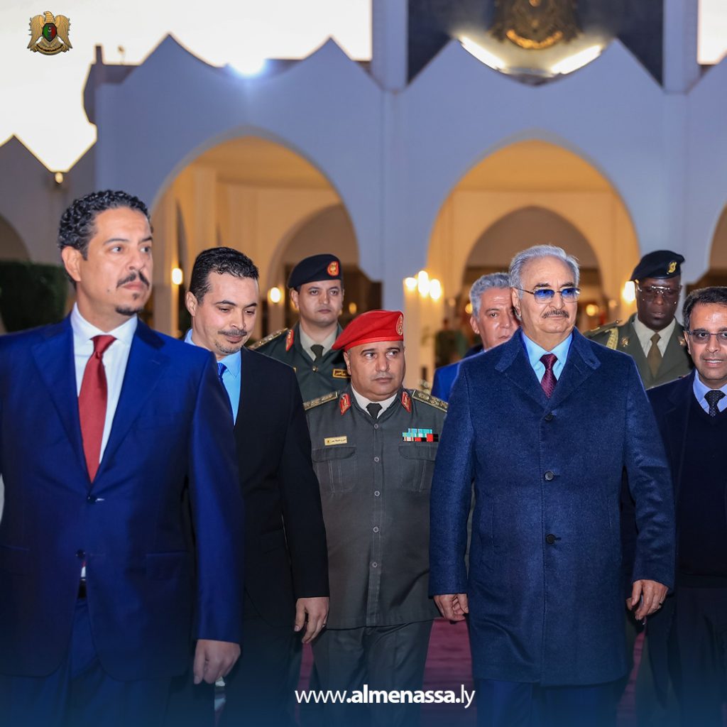 ext 44 القائد العام يستقبل رئيس جمهورية غينيا بيساو في بنغازي لبحث آخر المستجدات الإقليمية والدور الأفريقي في الأزمة الليبية