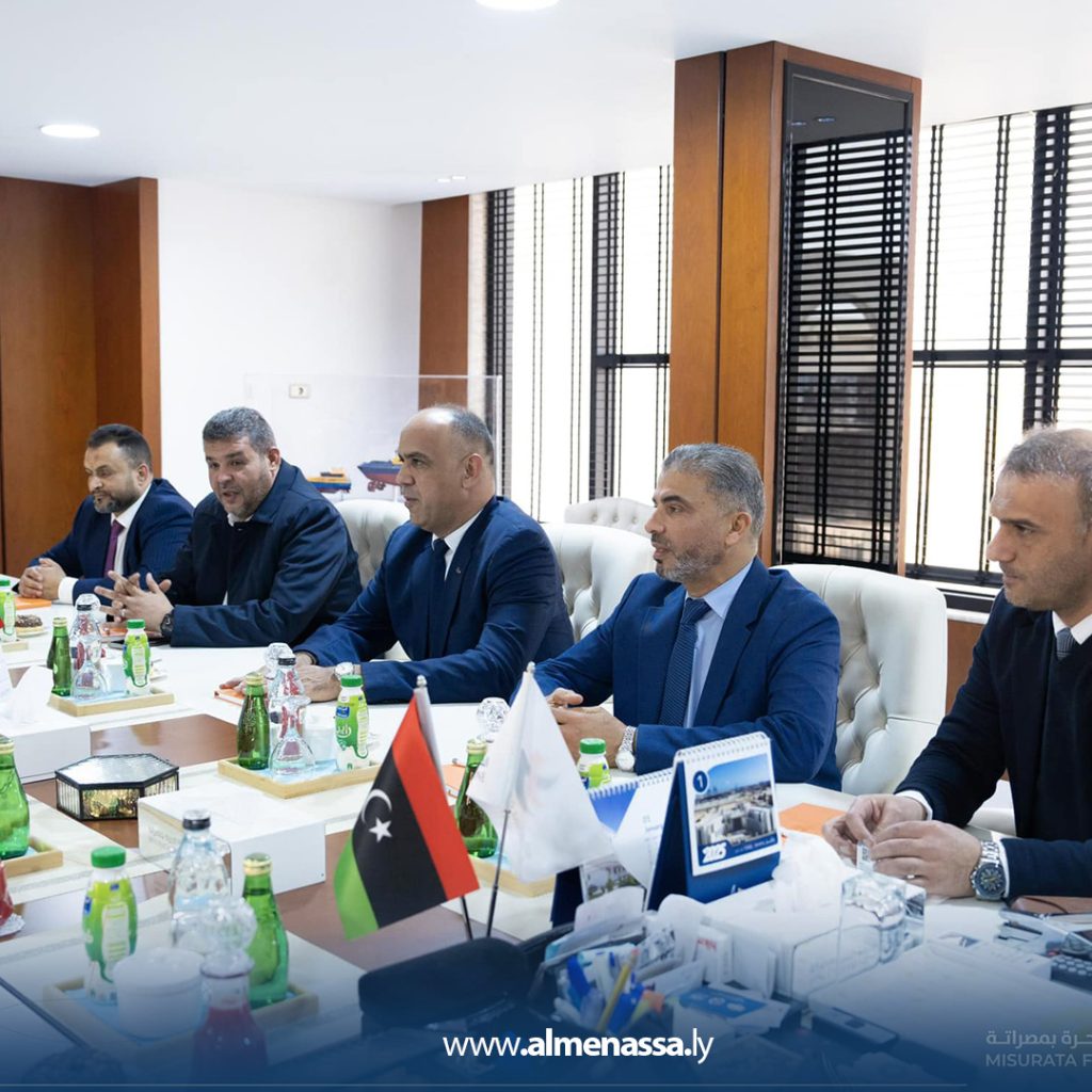 gh 4 مدير عام المنطقة الحرة بمصراتة يستقبل سفير الاتحاد الأوروبي لبحث فرص التعاون الاستثماري
