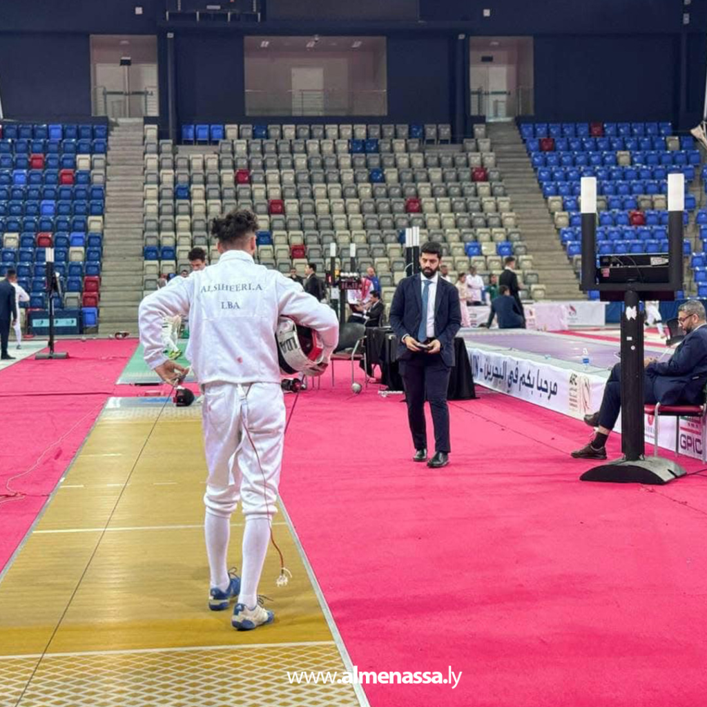 image 10 Tripoli University Club is representing Libya at the Arab Fencing