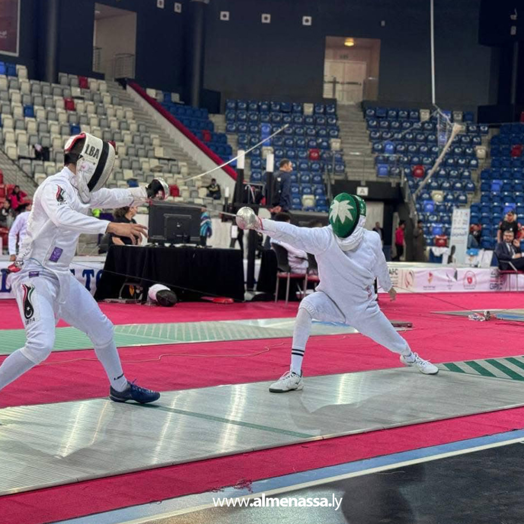 image 11 Tripoli University Club is representing Libya at the Arab Fencing