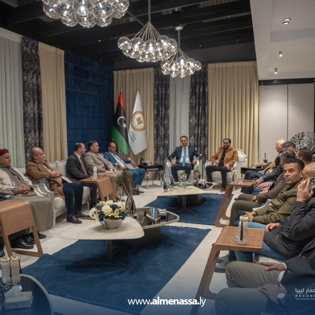 تلا افتتاح مقر إدارة المشاريع بصندوق التنمية وإعادة إعمار ليبيا في بنغازي