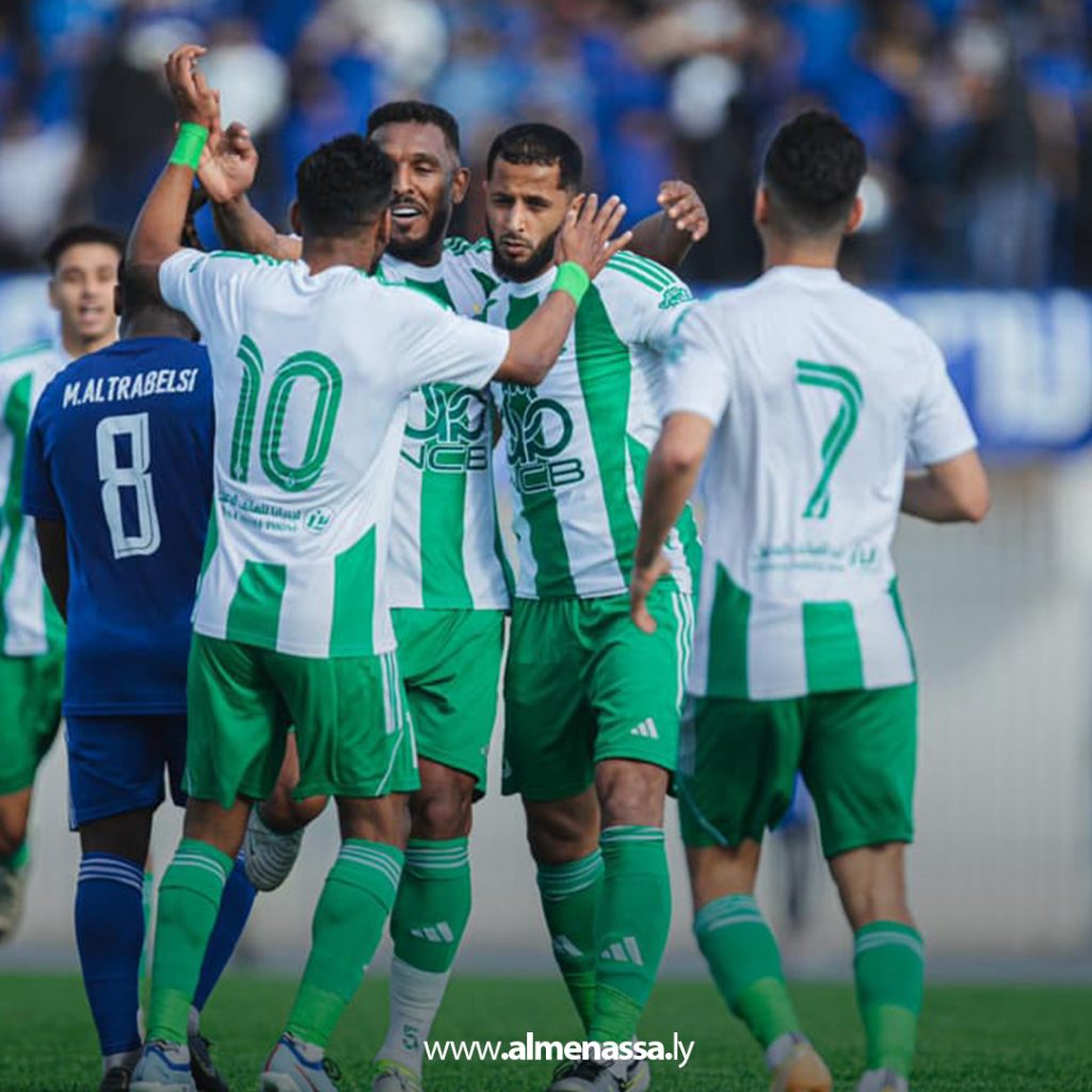 ف 1 الأهلي طرابلس يعزز صدارته بثلاثية نظيفة أمام الخمس والمدينة يتفوق على ابي الأشهر  بالدوري الليبي