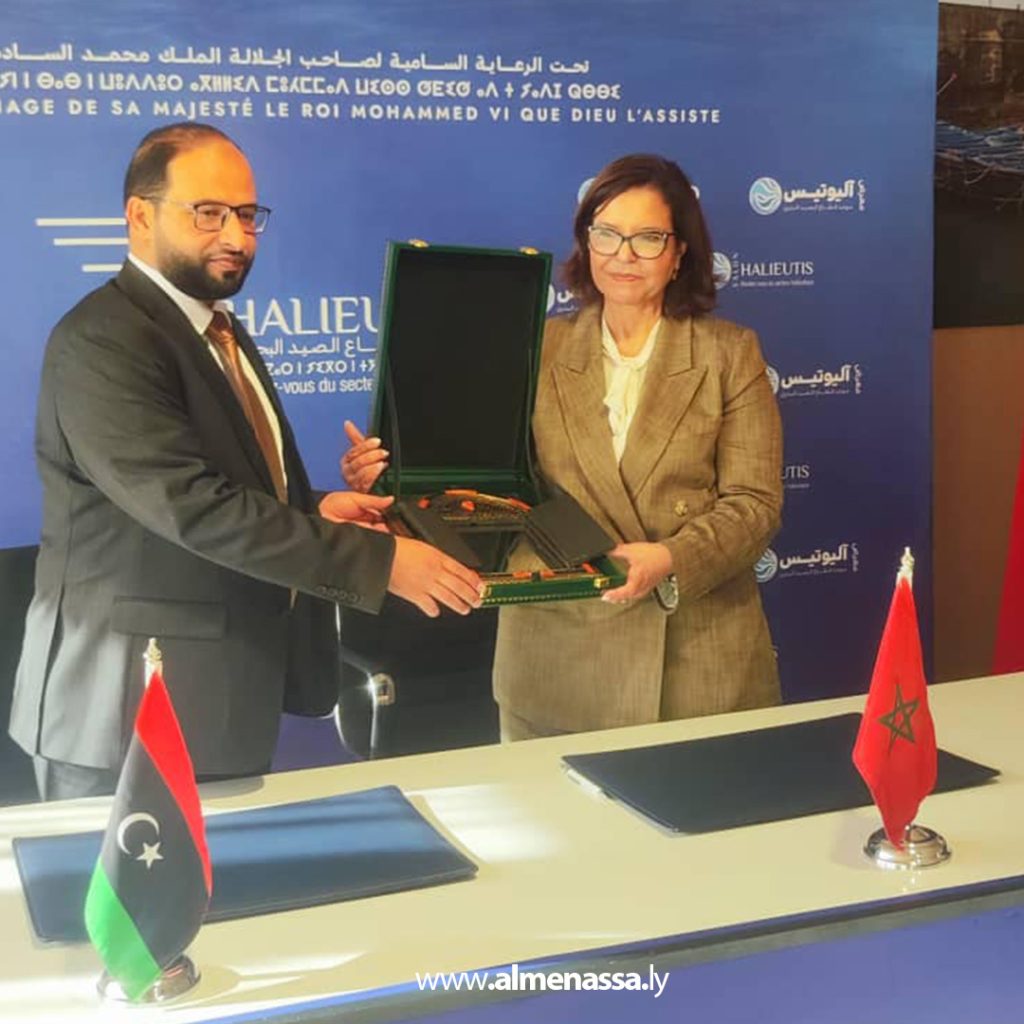 01 24 ليبيا والمغرب توقعان بروتوكول تعاون في مجال الصيد البحري