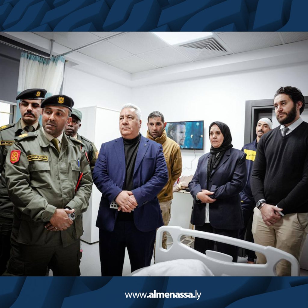 014 1 شعبة التوجيه المعنوي تزور جرحى القوات المسلحة في القطرون