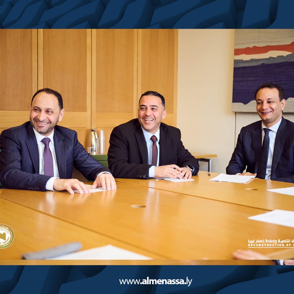 02 10 المهندس بالقاسم حفتر يلتقي المجموعة البرلمانية البريطانية حول ليبيا في لندن