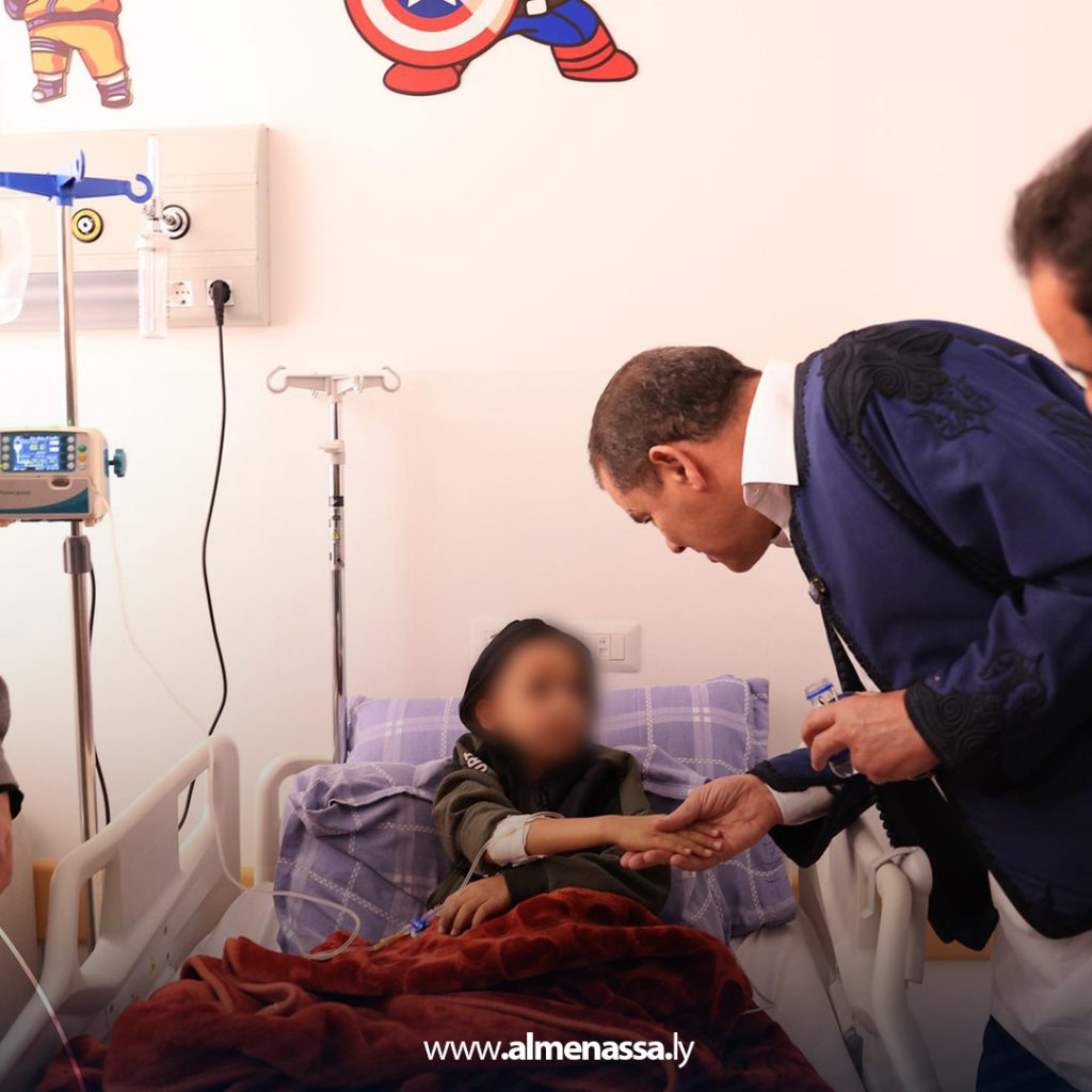 02 38 الدبيبة يشهد انطلاق التشغيل الأجنبي لمركز مصراتة للقلب والشرايين
